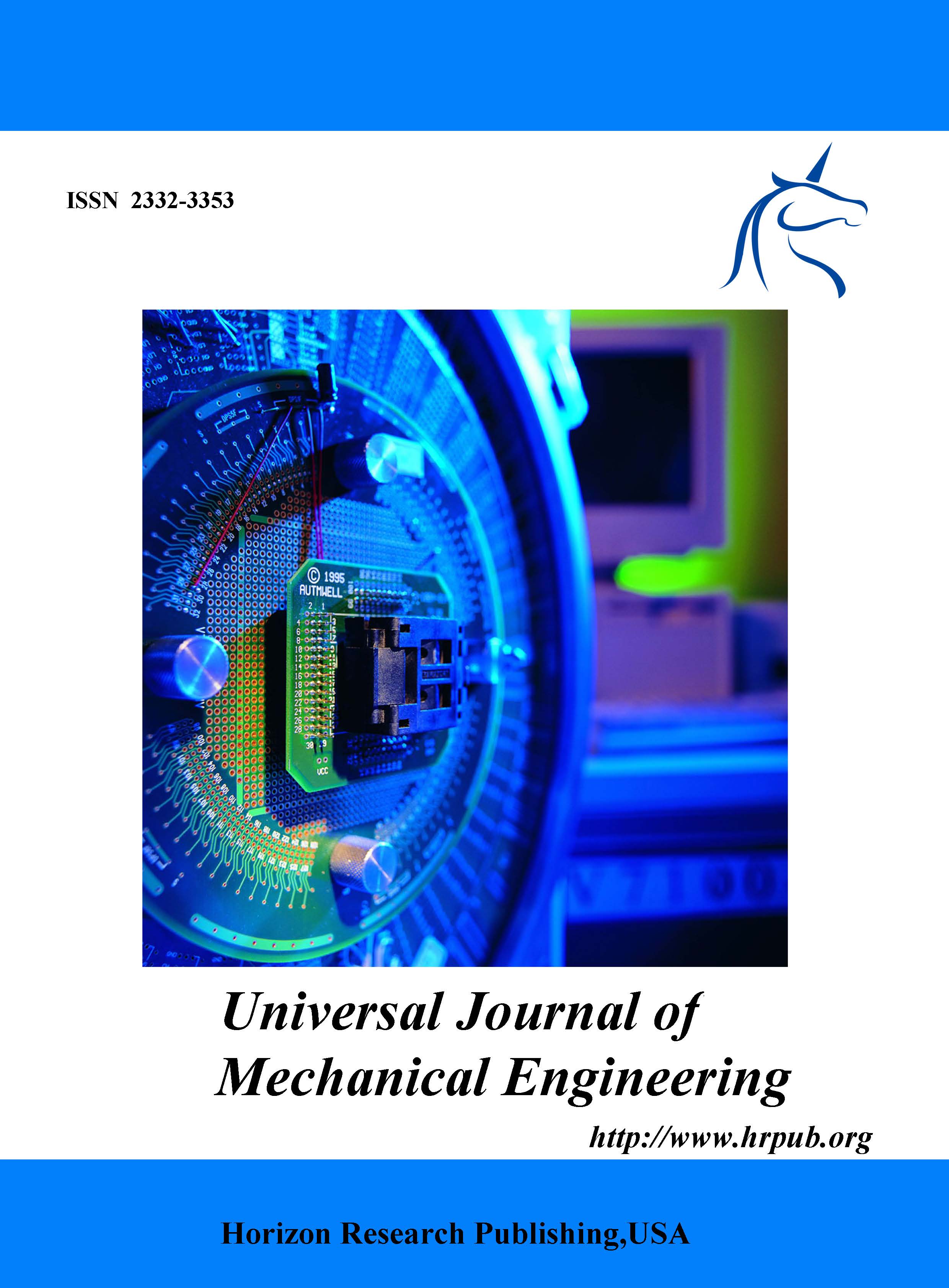 Universal Journal of Mechanical Engineering